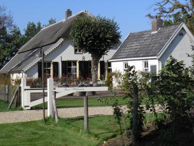 Monumentale boederij met riet